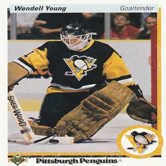Wendell Young Pittsburgh Penguins NHL Hockey Card Collection - 3 Card Set - Picture 4 of 4